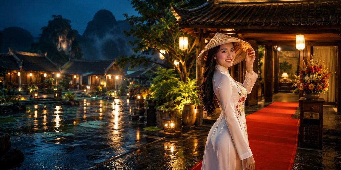 Người dùng tại Ninh Bình theo dõi kèo thể thao trực tuyến trên điện thoại bên cánh đồng lúa